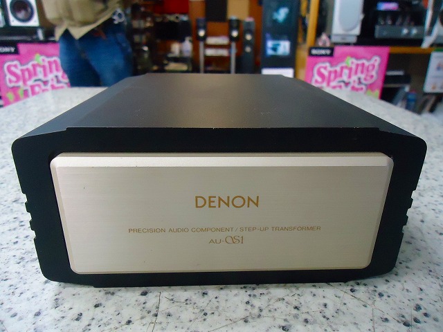DENON MCトランス AU-S1 | 広島のオーディオ、ホームシアターの販売 